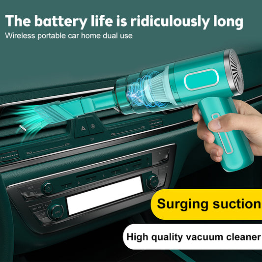 Wireless Portable Handheld Car Vacuum Cleaner – Power Suction & Long Battery Life